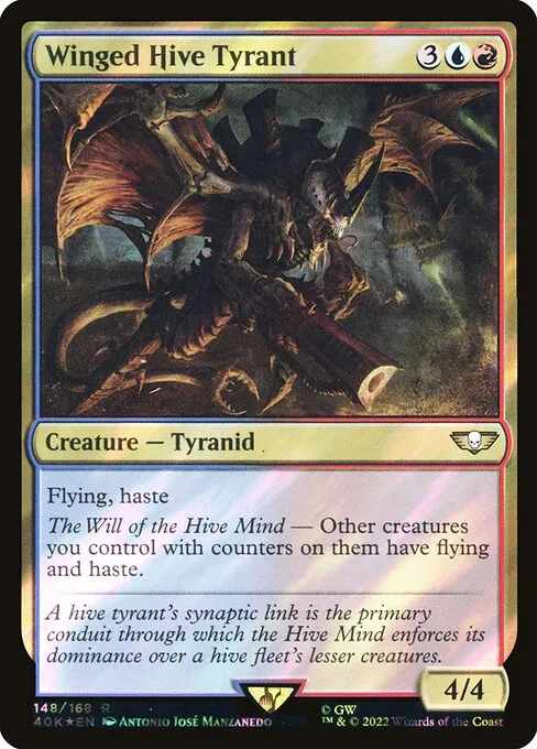 Winged Hive Tyrant · Warhammer 40,000 Commander 148★/617