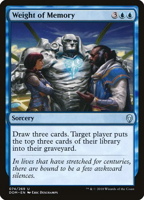 Weight of Memory · Dominaria 74/280