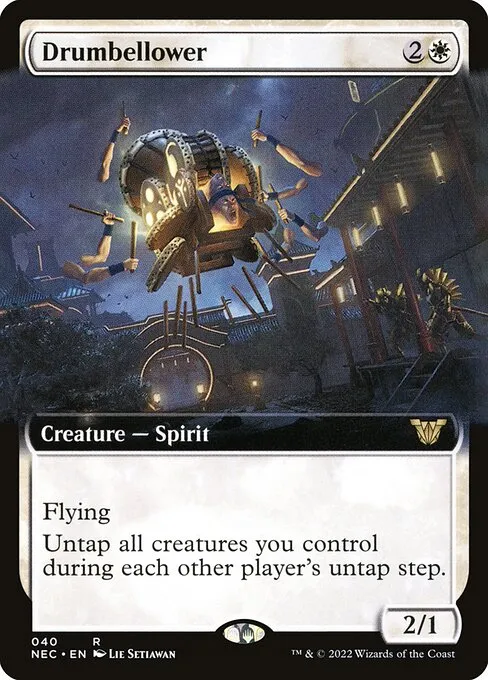 Drumbellower · Neon Dynasty Commander 40/179