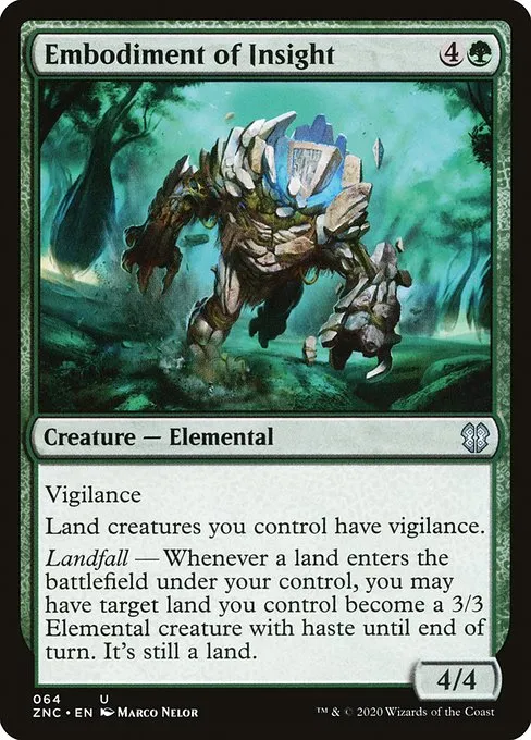 Embodiment of Insight · Zendikar Rising Commander 64/142