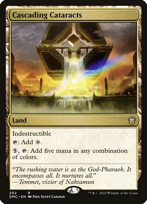 Cascading Cataracts · Dominaria United Commander 202/240