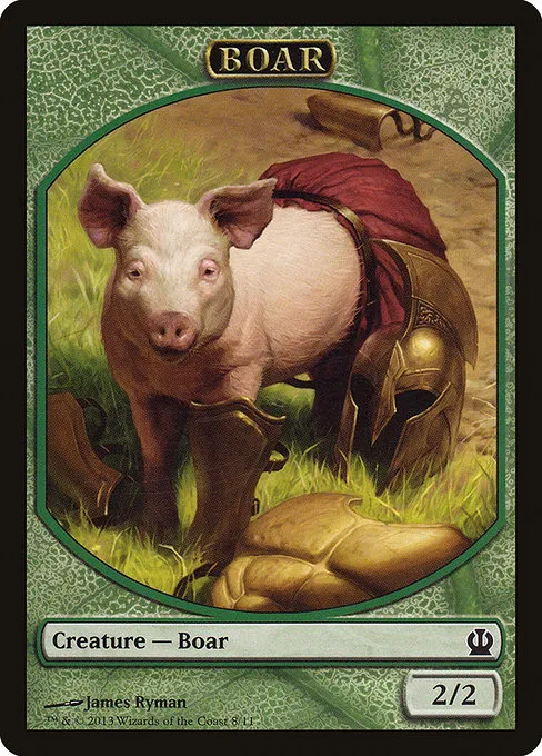 Boar · Theros Tokens 8/11