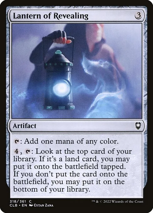 Lantern of Revealing · Commander Legends: Battle for Baldur's Gate 318/936