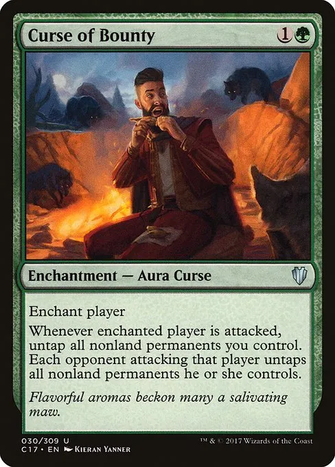 Curse of Bounty · Commander 2017 30/309