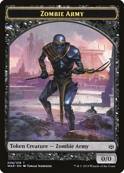 Zombie Army · War of the Spark Tokens 8/19