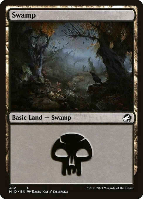 Swamp · Innistrad: Midnight Hunt 382/399