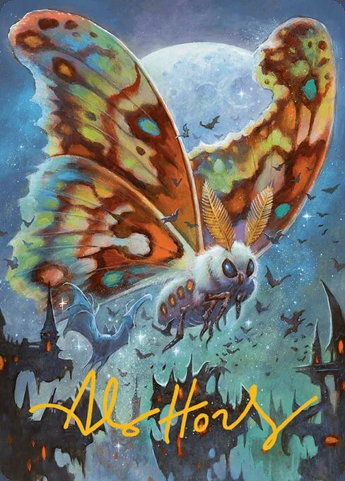 Luminous Broodmoth // Luminous Broodmoth · Bloomburrow Art Series 48/54