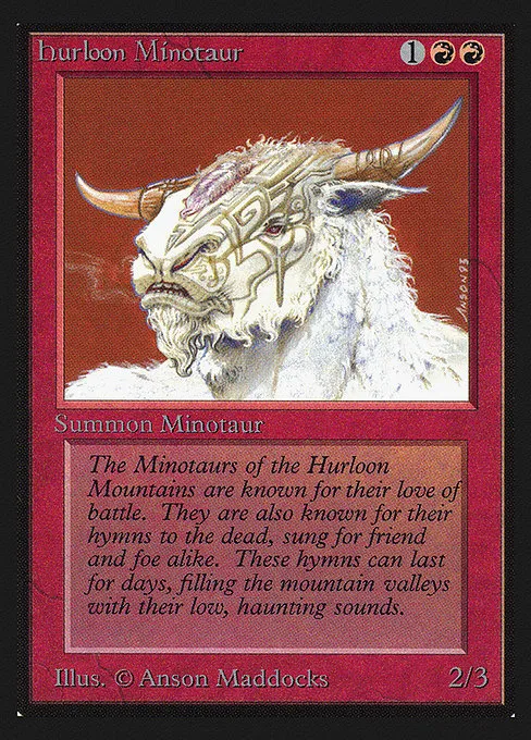 Hurloon Minotaur · Intl. Collectors' Edition 159/302