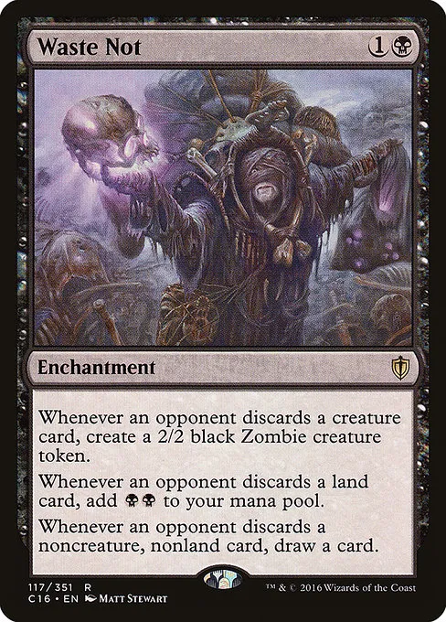 Waste Not · Commander 2016 117/351