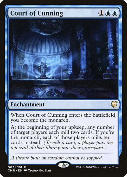 Court of Cunning · Commander Legends 63/718