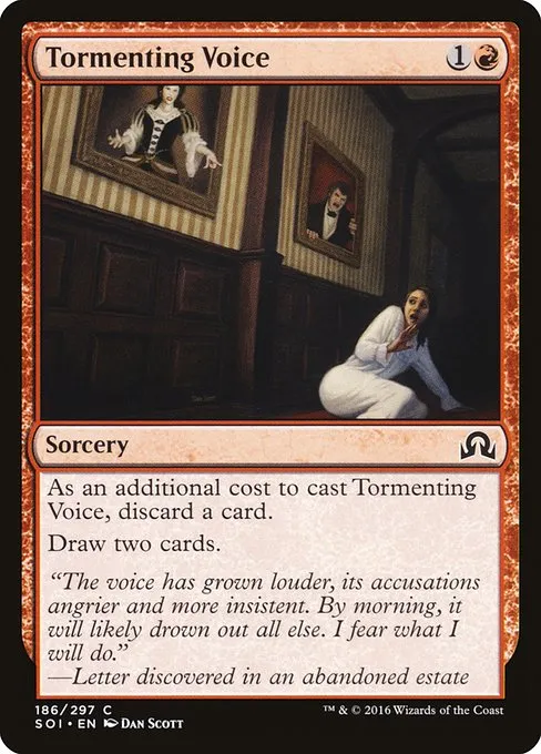 Tormenting Voice · Shadows over Innistrad 186/302
