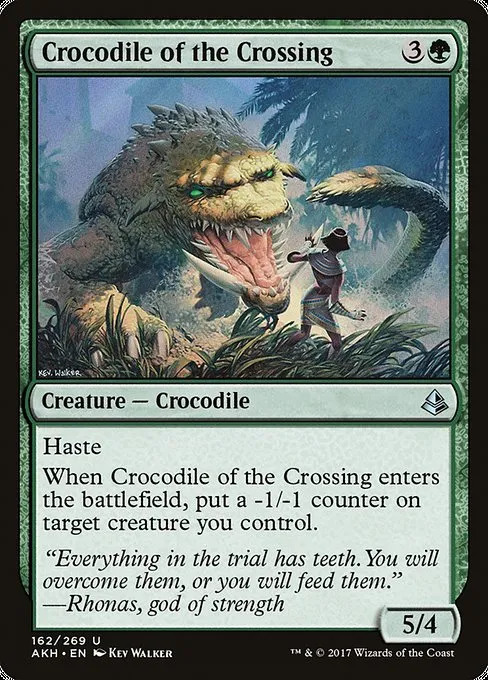 Crocodile of the Crossing · Amonkhet 162/287