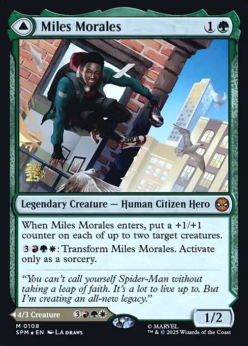 Miles Morales // Ultimate Spider-Man · Marvel's Spider-Man Promos 108s/68