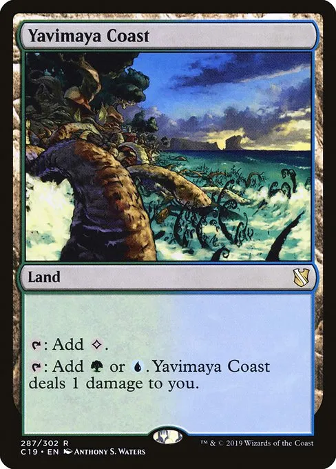 Yavimaya Coast · Commander 2019 287/302
