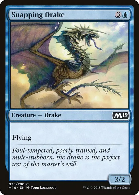 Snapping Drake · Core Set 2019 75/314