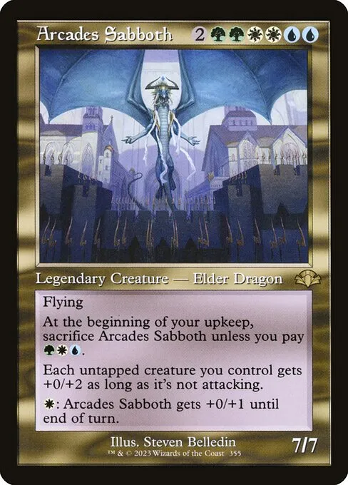 Arcades Sabboth · Dominaria Remastered 355/457