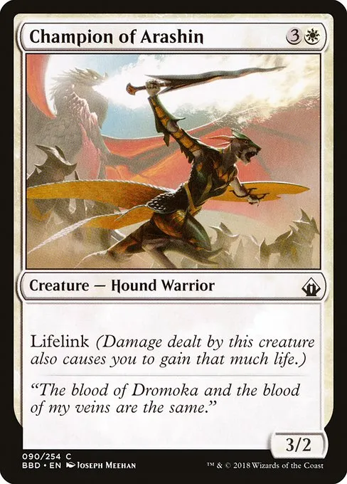 Champion of Arashin · Battlebond 90/256