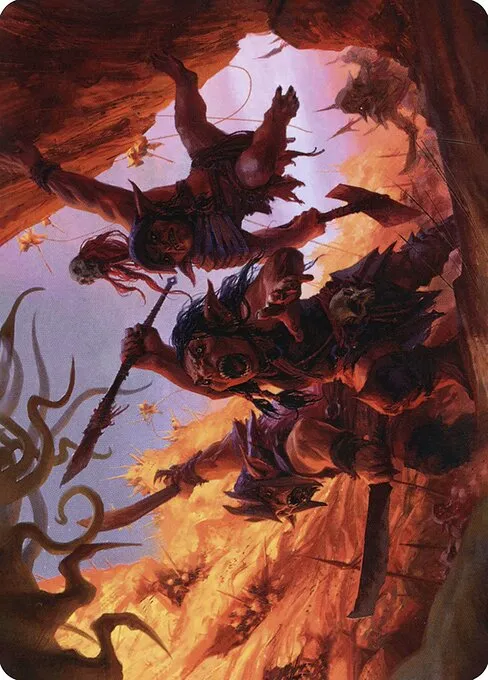 Swarming Goblins // Goblin · Adventures in the Forgotten Realms Art Series 24/81