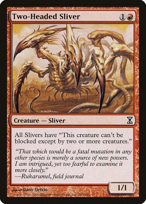 Two-Headed Sliver · Time Spiral 183/301