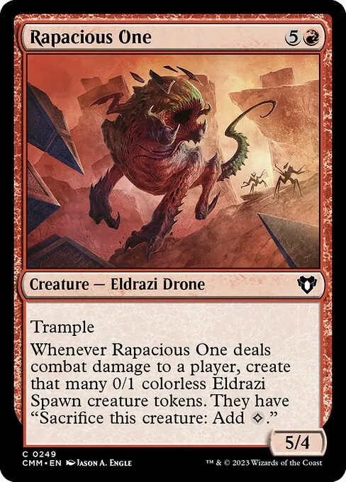 Rapacious One · Commander Masters 249/1067