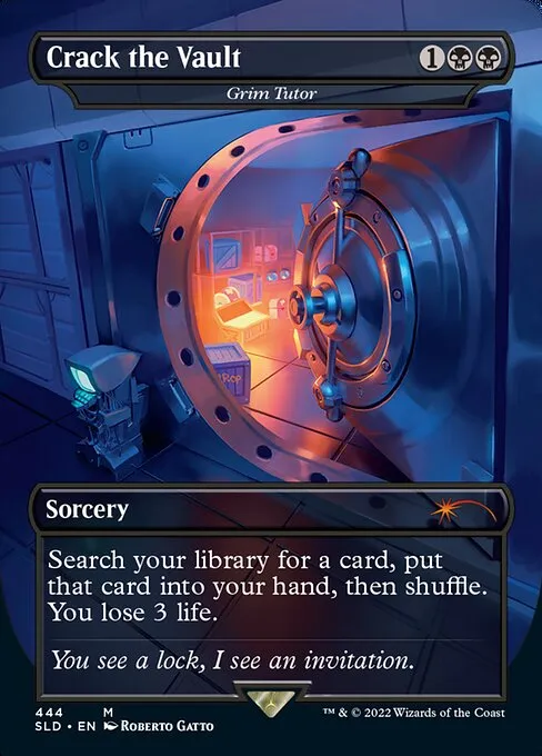 Grim Tutor · Secret Lair Drop 444/2547