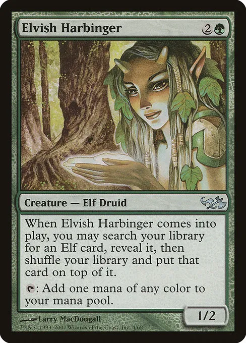 Elvish Harbinger · Duel Decks: Elves vs. Goblins 4/62