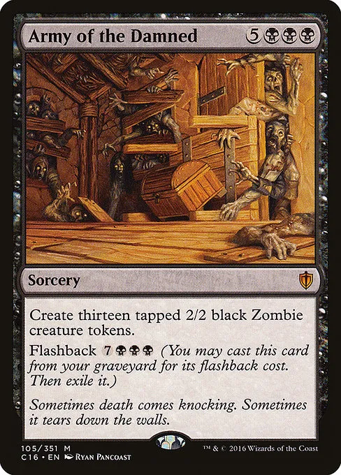 Army of the Damned · Commander 2016 105/351