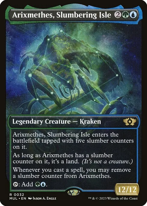 Arixmethes, Slumbering Isle · Multiverse Legends 32/261