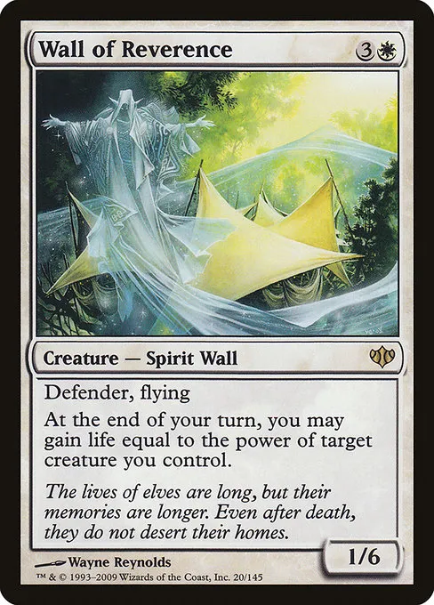 Wall of Reverence · Conflux 20/145