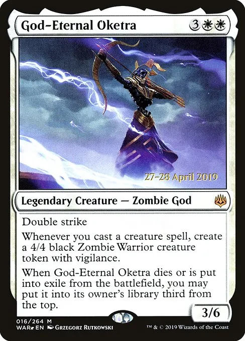 God-Eternal Oketra · War of the Spark Promos 16s/176