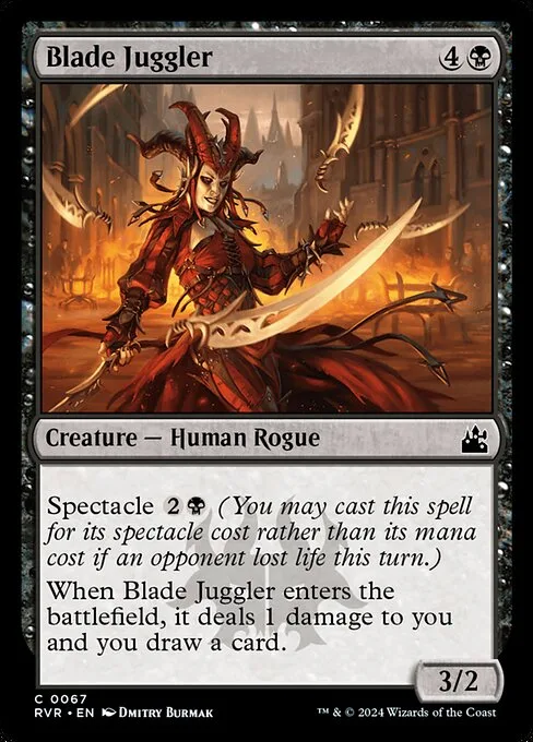 Blade Juggler · Ravnica Remastered 67/531
