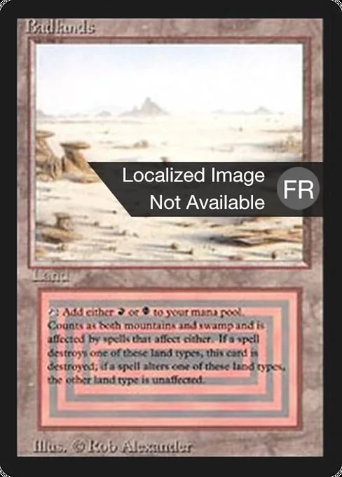 Badlands · Foreign Black Border 282/307