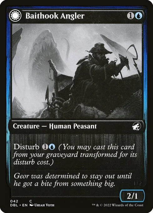 Baithook Angler // Hook-Haunt Drifter · Innistrad: Double Feature 42/535