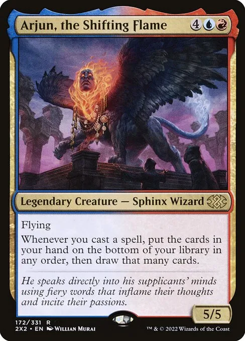 Arjun, the Shifting Flame · Double Masters 2022 172/579