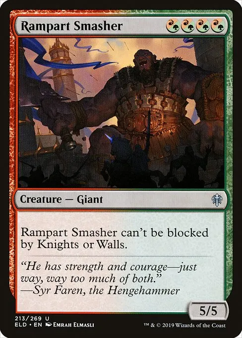 Rampart Smasher · Throne of Eldraine 213/398