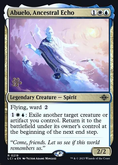 Abuelo, Ancestral Echo · The Lost Caverns of Ixalan Promos 219s/136