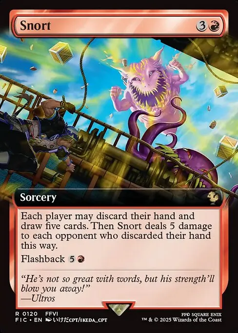 Snort · Final Fantasy Commander 120/486