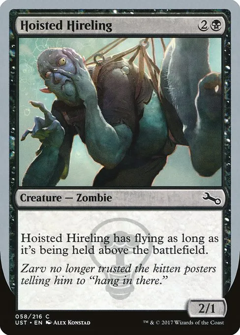 Hoisted Hireling · Unstable 58/268
