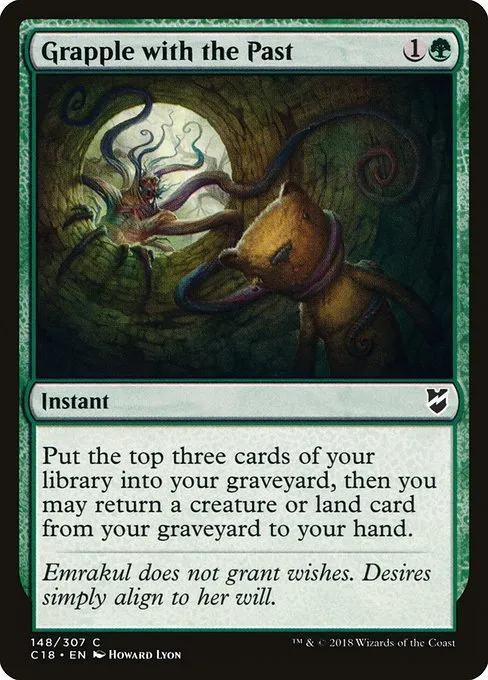 Grapple with the Past · Commander 2018 148/307