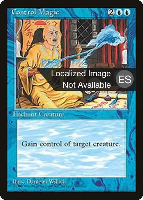 Control Magic · Fourth Edition Foreign Black Border 64/378