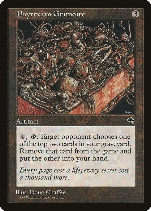 Phyrexian Grimoire · Tempest 301/350