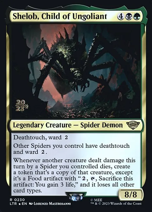 Shelob, Child of Ungoliant · Tales of Middle-earth Promos 230s/86
