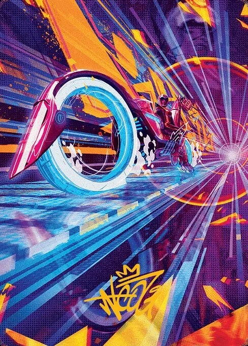 Spotcycle Scouter // Spotcycle Scouter · Aetherdrift Art Series 37/54