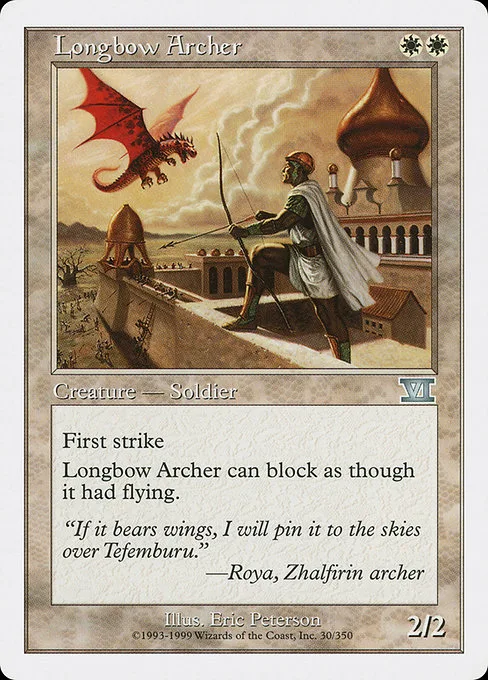 Longbow Archer · Classic Sixth Edition 30/351