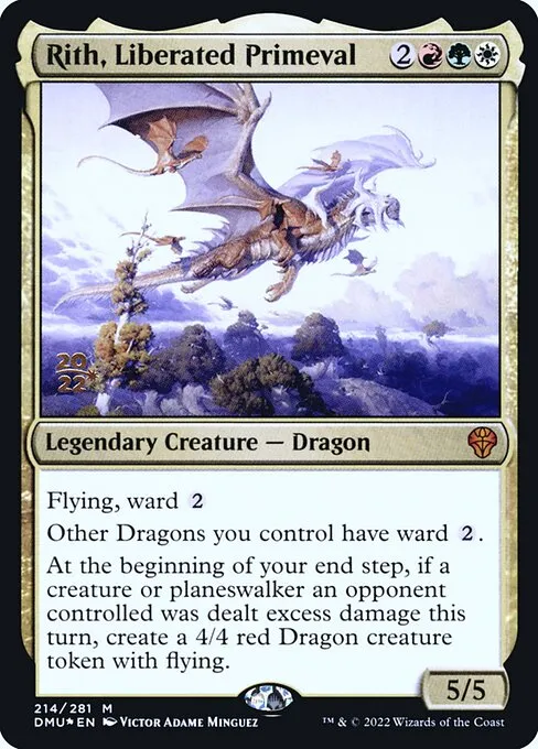 Rith, Liberated Primeval · Dominaria United Promos 214s/161