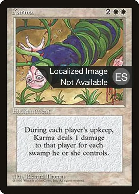 Karma · Fourth Edition Foreign Black Border 32/378