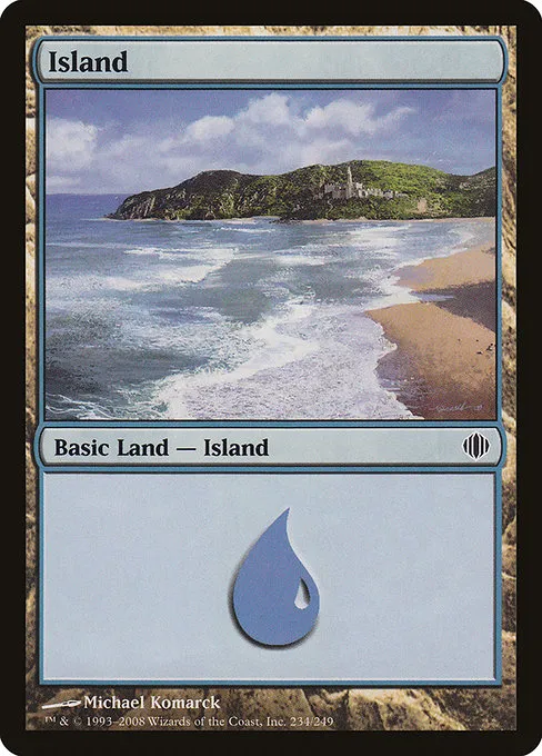 Island · Shards of Alara 234/250