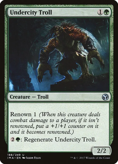 Undercity Troll · Iconic Masters 188/249