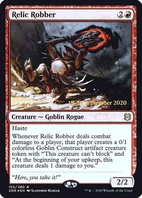 Relic Robber · Zendikar Rising Promos 153s/153