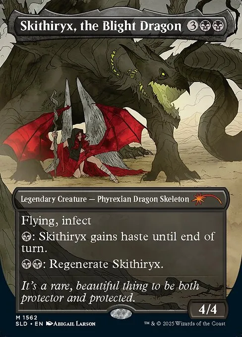 Skithiryx, the Blight Dragon · Secret Lair Drop 1562/2547